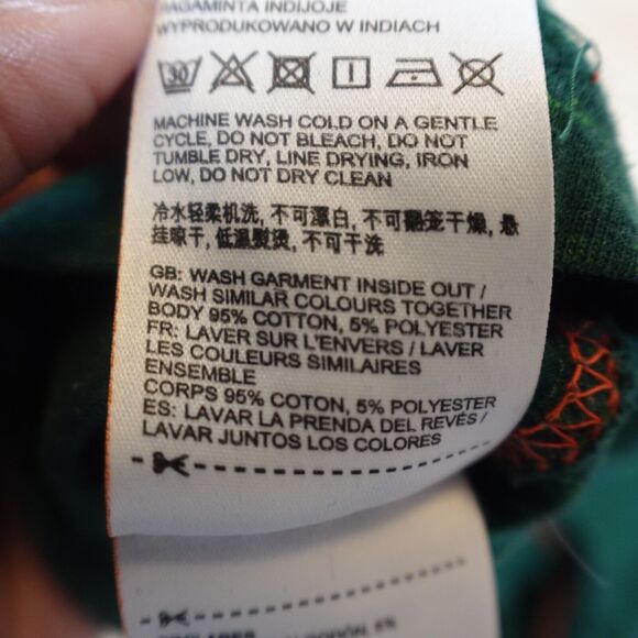 Superdry The Orange Label Tee Co. Men Small Logo T-Shirt Purple Green (Set of 2) - Picture 9 of 12